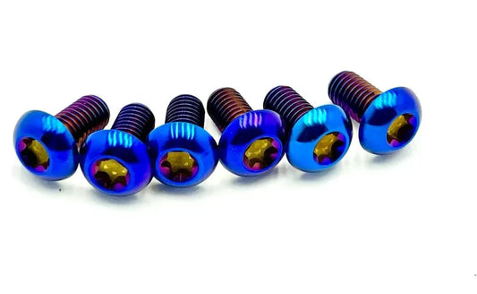 Titanium rotor bolts (6pcs)