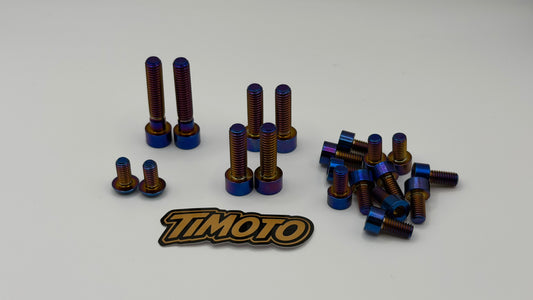 V2 Ridstar Q20 Titanium bolt kit (1-2 week preorder)